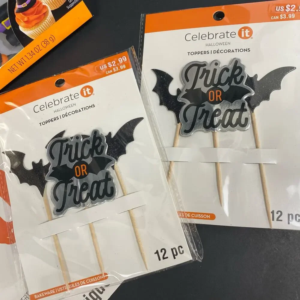 Bundle Halloween theme Cupcake Decoration